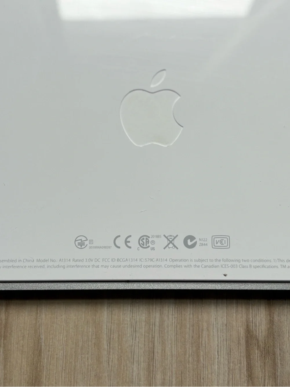 Apple Wireless Keyboard A1314 Bluetooth Aluminum Keyboard Silver